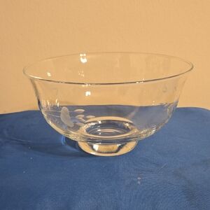Princess House Vintage Bowl 8" Wide, 4" Tall